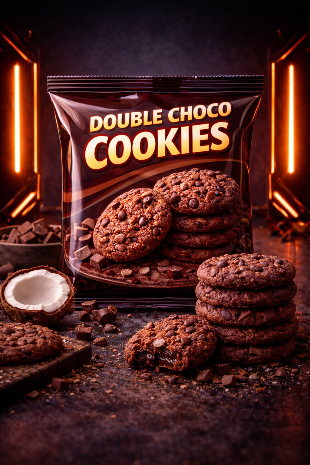 Double Choco Cookies